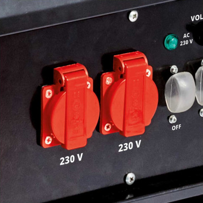 Генератор Einhell TC-PG 55/E5, 230V/380V (1/3 фази), 3.6/5.5kW, електростарт, AVR, 83кг (4152562) Вінниця - фото 4