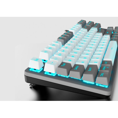 Клавіатура Aula F3287 Keycap KRGD Blue USB UA Grey/White (6948391240954) Вінниця - фото 10