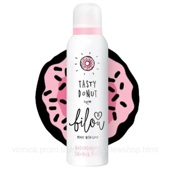 Пінка для душу Bilou Tasty Donut 200 мл Чернівці