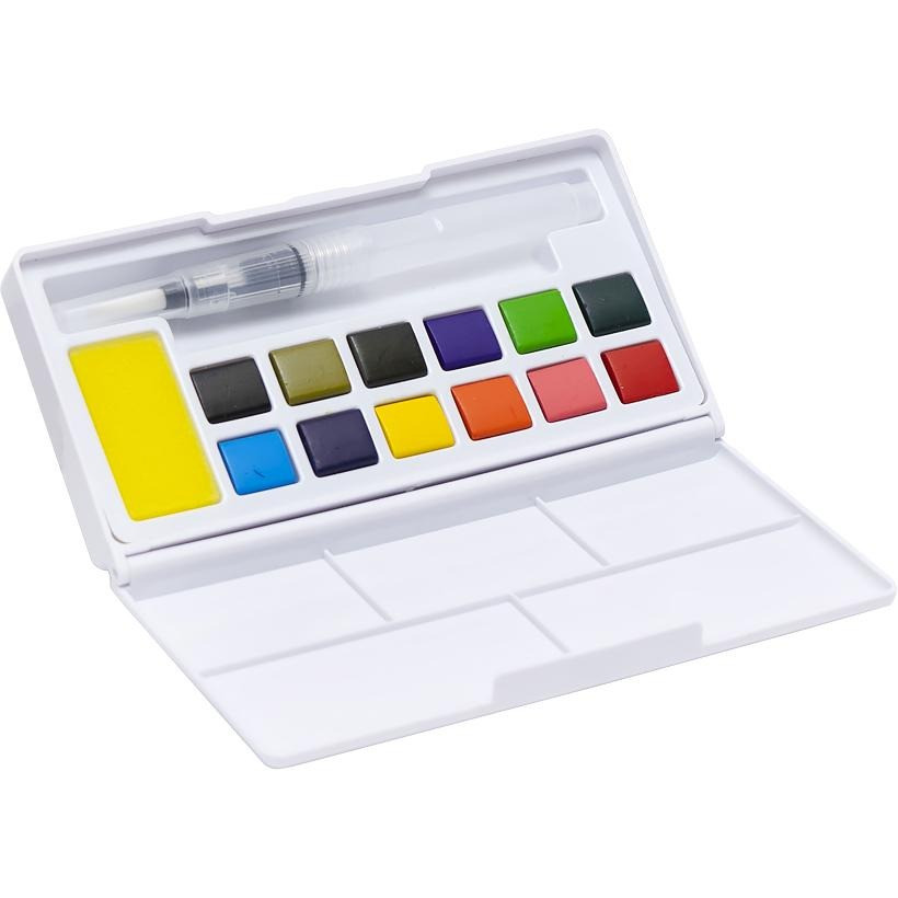 Краски акварельные художественные SDW12, 12 цветов Винница - изображение 2