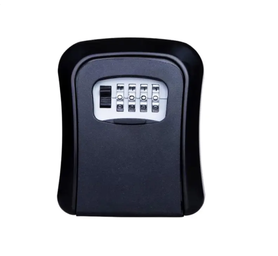 Портативний настінний сейф для ключів з кодовим замком (Чорний) Київ