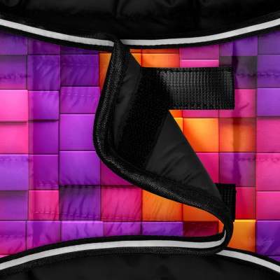 Курточка для животных WAUDOG Clothes Накидка Кубы 3Д M (504-4057) Винница - изображение 4