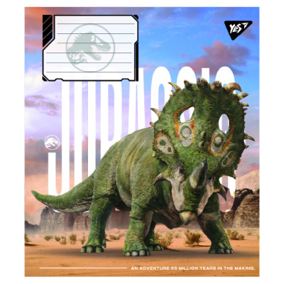 Тетрадь Yes JURASSIC WORLD ALIVE А5 48 листов клетка (767686) Винница - изображение 4