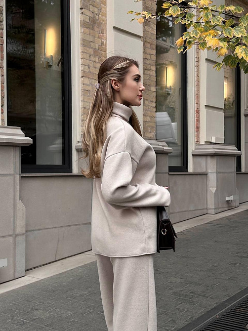 Костюм женский теплый Бежевый, 48/52 Харьков - изображение 2