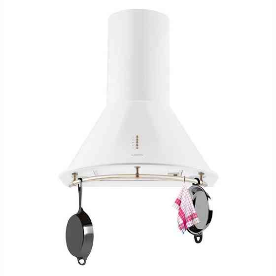 Lumio Neo комплект рециркуляции для вытяжки ретро 610 м³/ч белый белый (Германия, читать описание) Ровно