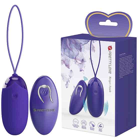 Віброяйце Pretty Love Berger Youth wireless egg Blue Sex Aura Київ