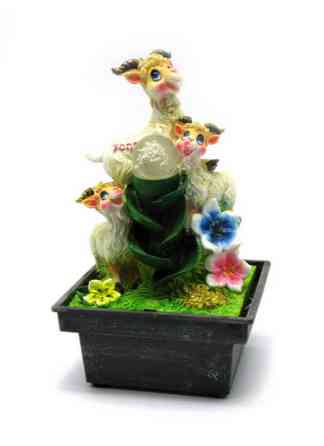 Статуетка настільна з підсвіткою Козочки Київ