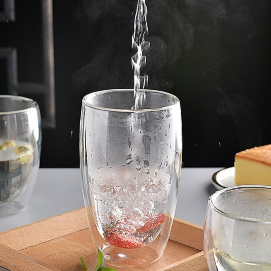 Стакан для латте, кофе с двойным дном 470 мл Винница - изображение 4