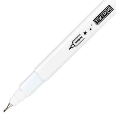 Фломастеры Maxi кисточки BRUSH-TIPPED + лайнеры 2в1, 12 цветов, линия 0,4-6 мм (MX15239) Винница