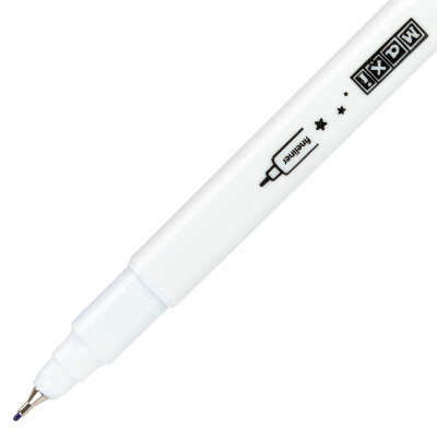 Фломастеры Maxi кисточки BRUSH-TIPPED + лайнеры 2в1, 12 цветов, линия 0,4-6 мм (MX15239) Винница - изображение 4