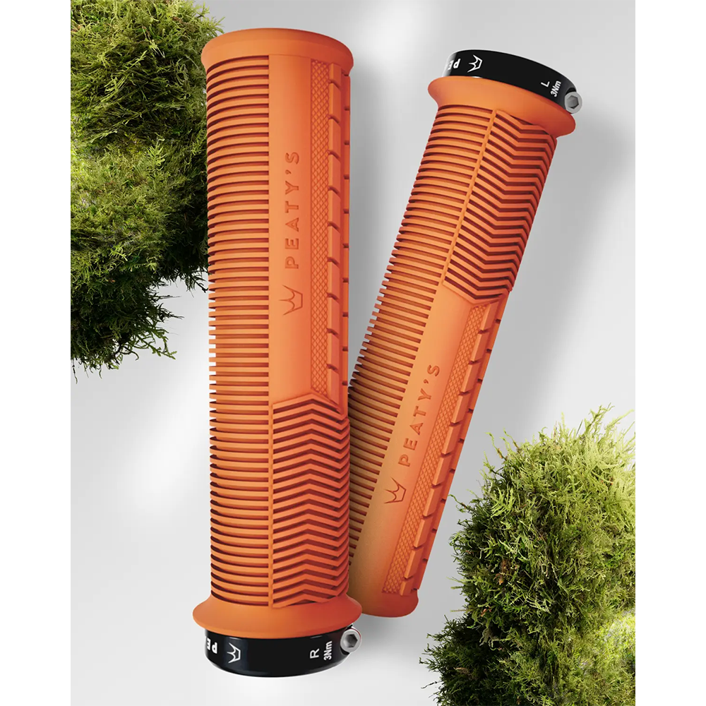Грипсы Peaty's Monarch Grip Mushroom, Thin 3032mm, Trail Comfort, Mango Київ - фото 1