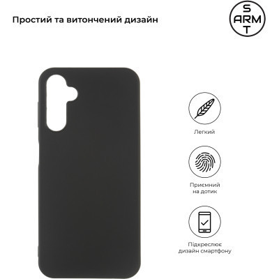 Чехол для мобильного телефона Armorstandart Matte Slim Fit Samsung A24 4G (A245) Black (ARM66168) Винница - изображение 2
