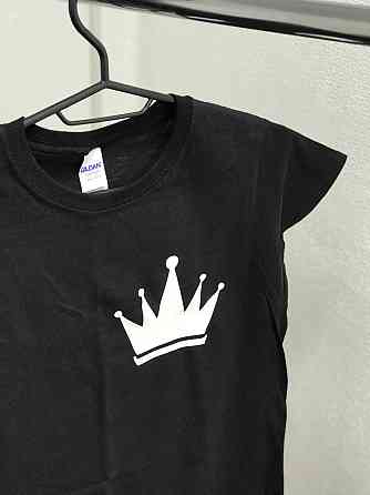 Женская футболка с короной,  премиум качества. Черновцы