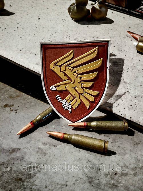 “95 ОДШБр ДШВ ЗСУ” шеврон \ патч парадный Киев - изображение 5