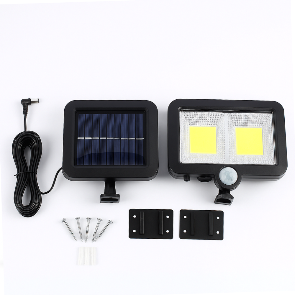 Вуличний світильник на сонячній батареї,1200 мАг,1400лм,2СОВ SL-F98 SBR Київ - фото 8