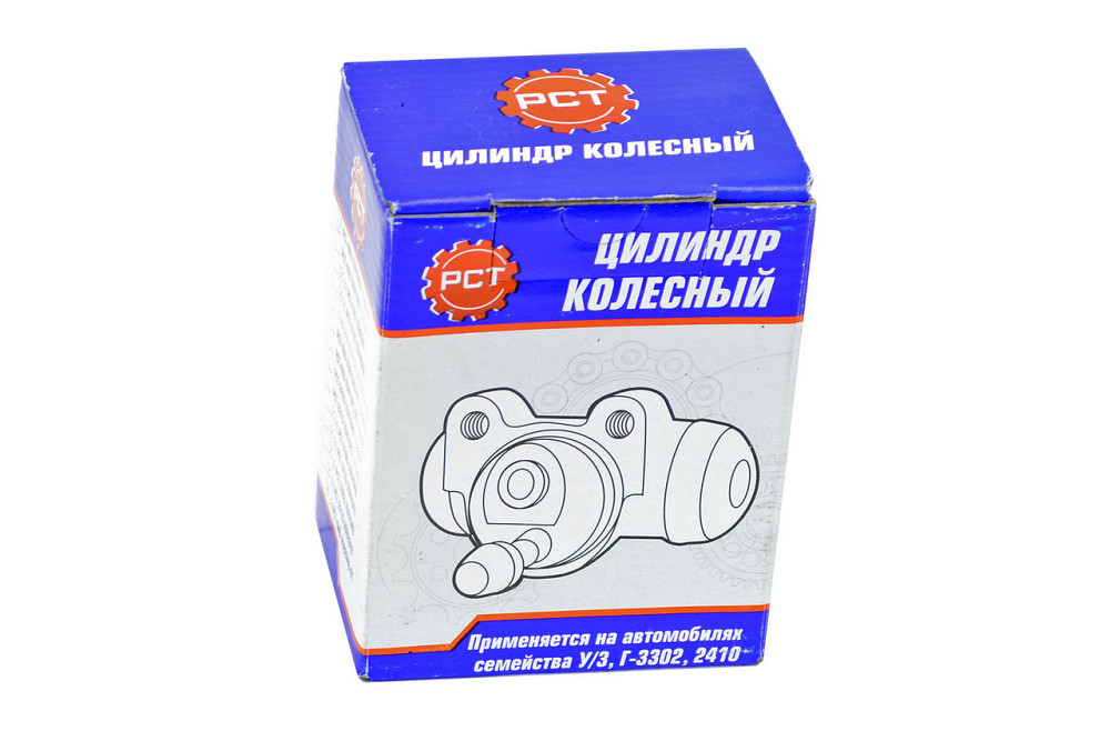 Циліндр переднього гальма УАЗ 452, 469 правий верхній (лівий нижній) Мукачево - фото 2