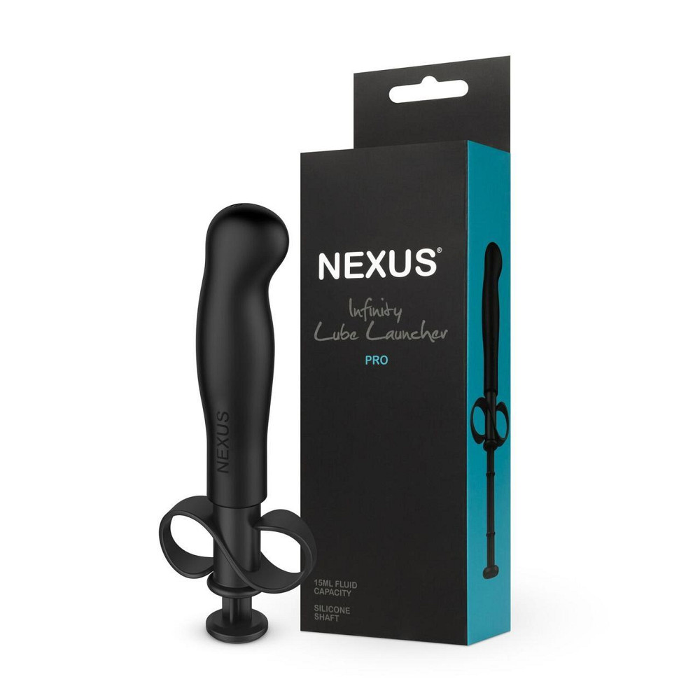 Шприц для введения смазки Nexus Infinity Lube launcher Pro, изогнутый кончик Sex Aura Киев - изображение 8