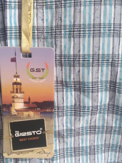 Турецкая мужская сорочка шведка. 44.46 р Киев - изображение 3