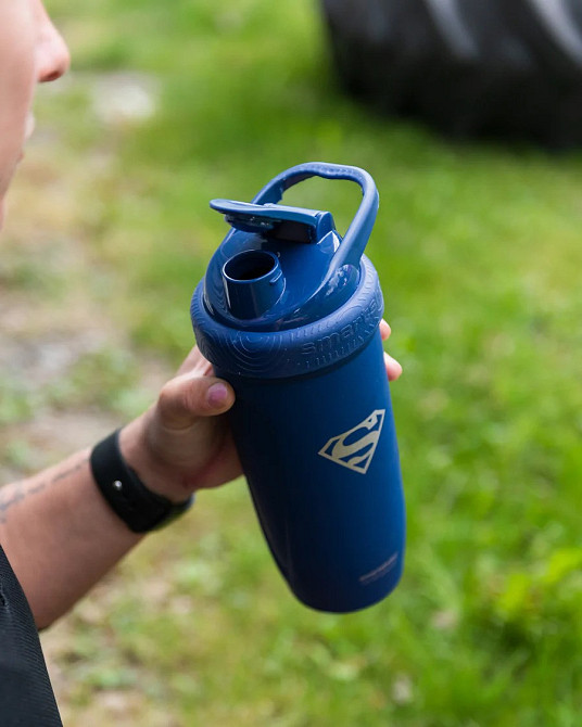 Шейкер спортивний SmartShake Reforce 900ml DC Superman Каменское - изображение 4
