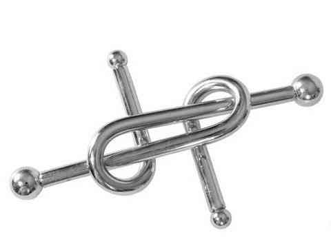 Головоломка IQ-тест, металева високого рівня складності Рівне