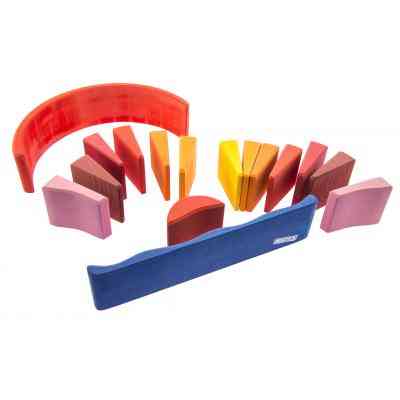 Конструктор Nic деревянный Восход красный (NIC523321) Винница