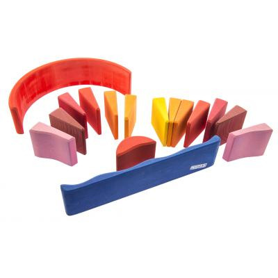 Конструктор Nic деревянный Восход красный (NIC523321) Винница - изображение 3