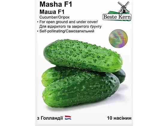 Огурец Маша F1 (10 семечек)/(5 пачек в упаковке) ТМ Beste Kern Киев