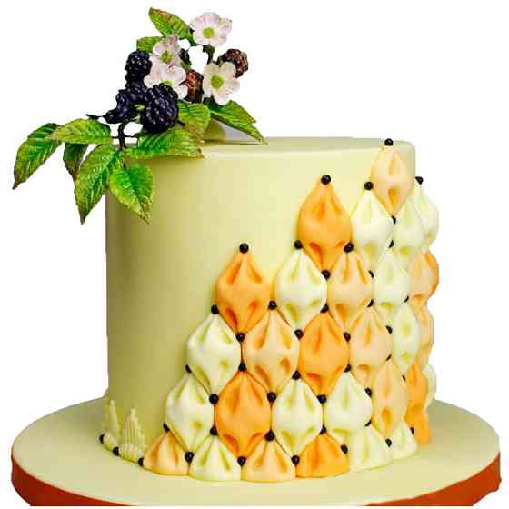 Форма силиконовая для украшения торта 95 на 75 мм розовый Киев