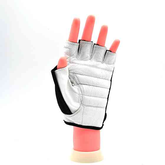 Перчатки для фітнесу MadMax MFG-250 Basic White M Кам'янське