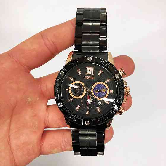 Чоловічі наручні годинники SKMEI, Чоловічі годинники на ланцюжку на подарунок Круті YZ-12 Івано-Франківськ