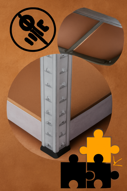 Металевий стелаж 150×75×30 см з п’ятьма міцними полицями — вантажність 175 кг на кожну полицю, виготовлено в Польщі. Львів - фото 5