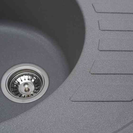 VALESO Гранітна мийка для кухні VALESO SOUL 6250 матова Сірий мусон Киев