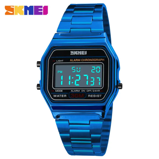 Наручные мужские часы Skmei 1123 (Синий) Винница