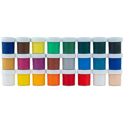 Гуашевые краски Kite Classic 24 цветов х 20 мл (K-097) Винница