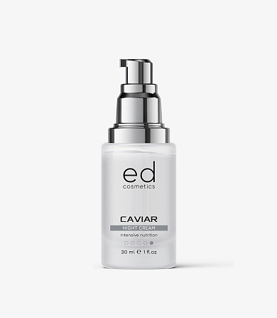 Крем ночной для лица с экстрактом черной икры CAVIAR NIGHT CREAM ED Сosmetics 30 мл Винница - изображение 1