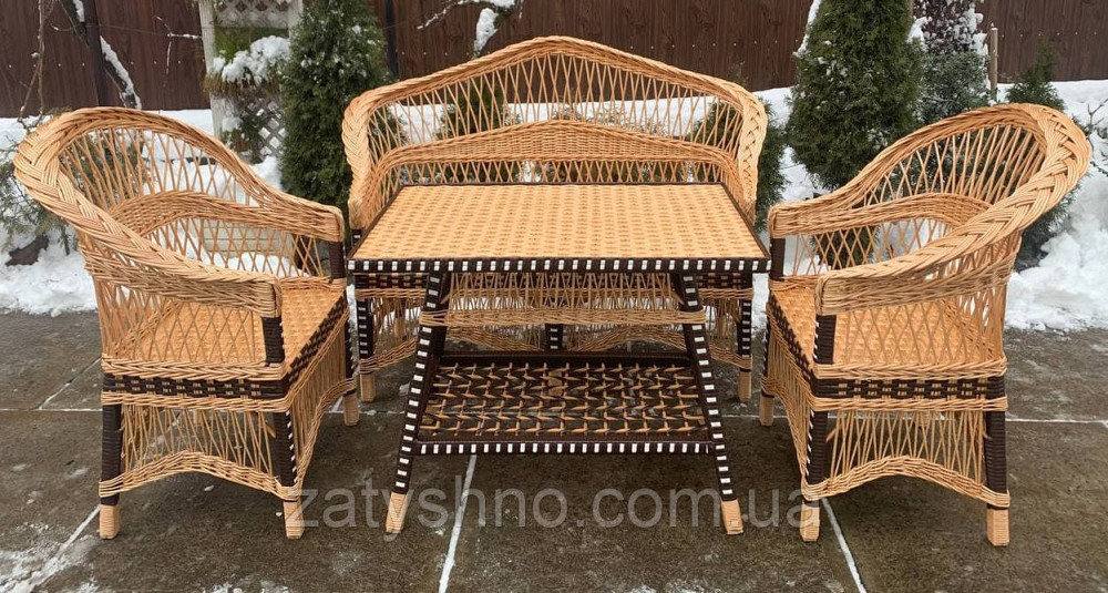 Набор плетеной мебели с ротанга Киев - изображение 1