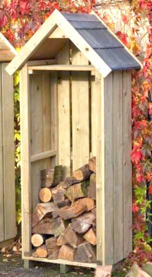 Дровница деревянная 