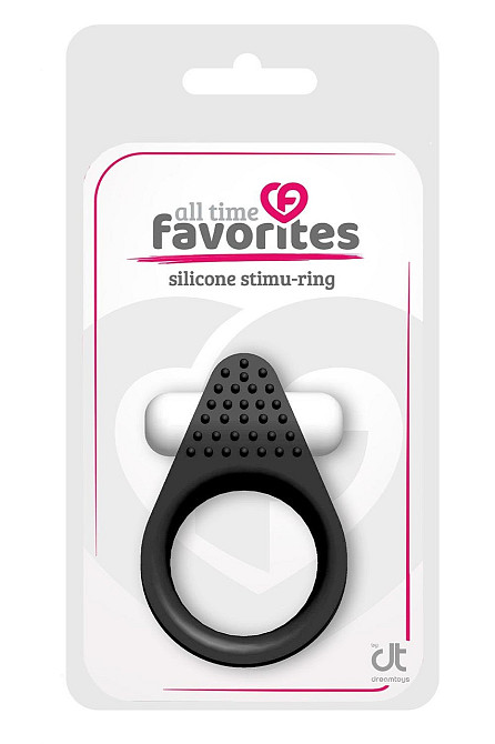 Эрекционное кольцо LIT-UP SILICONE STIMU RING 1, BLACK Sex Aura Киев - изображение 2