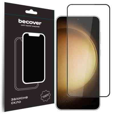 Стекло защитное BeCover Samsung Galaxy S24 SM-S921 Black (711037) Винница