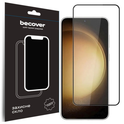 Стекло защитное BeCover Samsung Galaxy S24 SM-S921 Black (711037) Винница - изображение 1