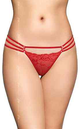 Жіночі стрінги - G-String 2493, red - S/M Sex Aura Київ