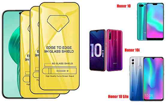 Защитное стекло DefenzoGlass для Honor 10, 10i, 10 Lite – двойная прочность Киев