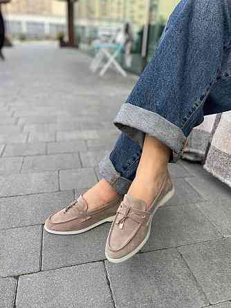 Лоферы женские GREMMY капучино натуральная замша 36-40 (5513) Коломыя