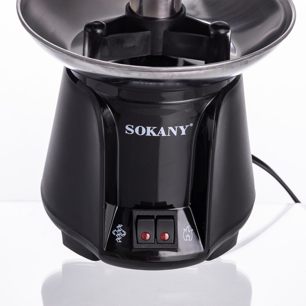 Шоколадний фонтан на 3 яруси фондю шоколадниця шоколадна 60 Вт фонтанчик для вечірки, весілля SK-07069 Київ - фото 5