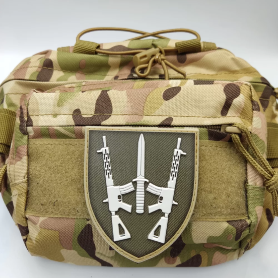 Патч / шеврон ЗСУ 67 ОМБр олива об'ємний Запоріжжя