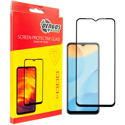 Стекло защитное Dengos Full Glue для Oppo A55 (black) (TGFG-207) Винница - изображение 1