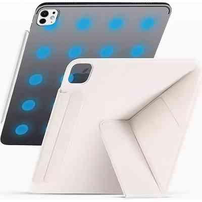 Чехол для планшета BeCover Ultra Slim Origami Magnetic Apple iPad Pro 11" M4 2024 Beige (712961) Винница