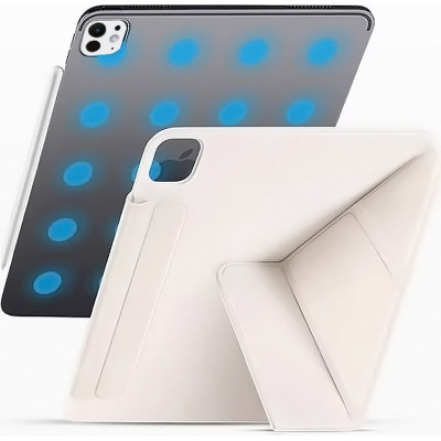 Чехол для планшета BeCover Ultra Slim Origami Magnetic Apple iPad Pro 11" M4 2024 Beige (712961) Винница - изображение 5