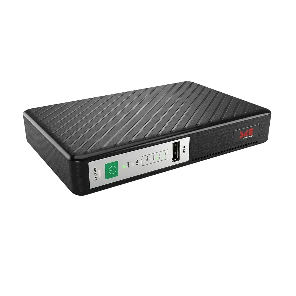 Источник бесперебойного питания Mini UPS SKE POE-432N 8800mAh 5V/9V/12V/15V/24V/PoE, Li-ion 4*2.2Ah, для роутера и медиаконвертера Киев - изображение 2