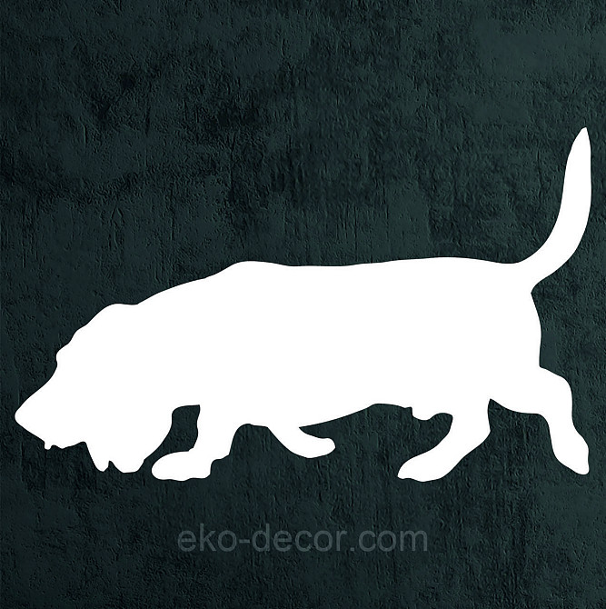 Декоративное настенное Панно «Бигль», Декор на стену 110*67 см, Белый Киев - изображение 7